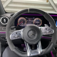 Установка рестайлингового руля на Mercedes W213